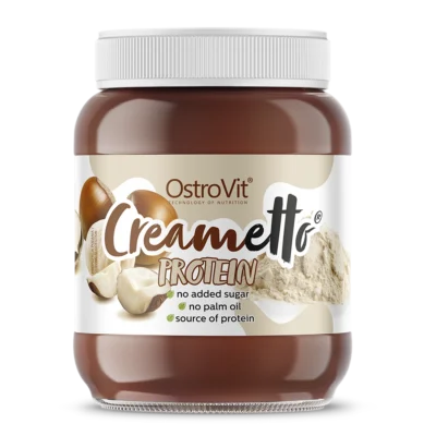 OstroVit Creametto Protein crema de avellanas 320 gramos con 18 g de proteína por 100 g