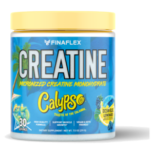 Creatina FINAFLEX Creatine Calypso Ocean Blue Lemonade de 211 gramos y 30 porciones