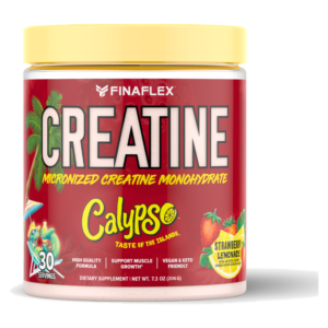 Creatina FINAFLEX Creatine Calypso Strawberry Lemonade de 206 gramos y 30 porciones