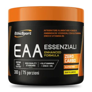 Ethic Sport Amino EAA 300 gramos sabor limón con los 9 aminoácidos esenciales