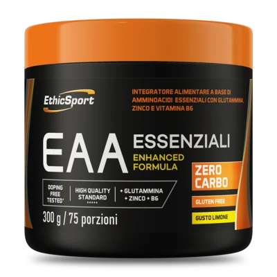 Ethic Sport Amino EAA 300 gramos sabor limón con los 9 aminoácidos esenciales