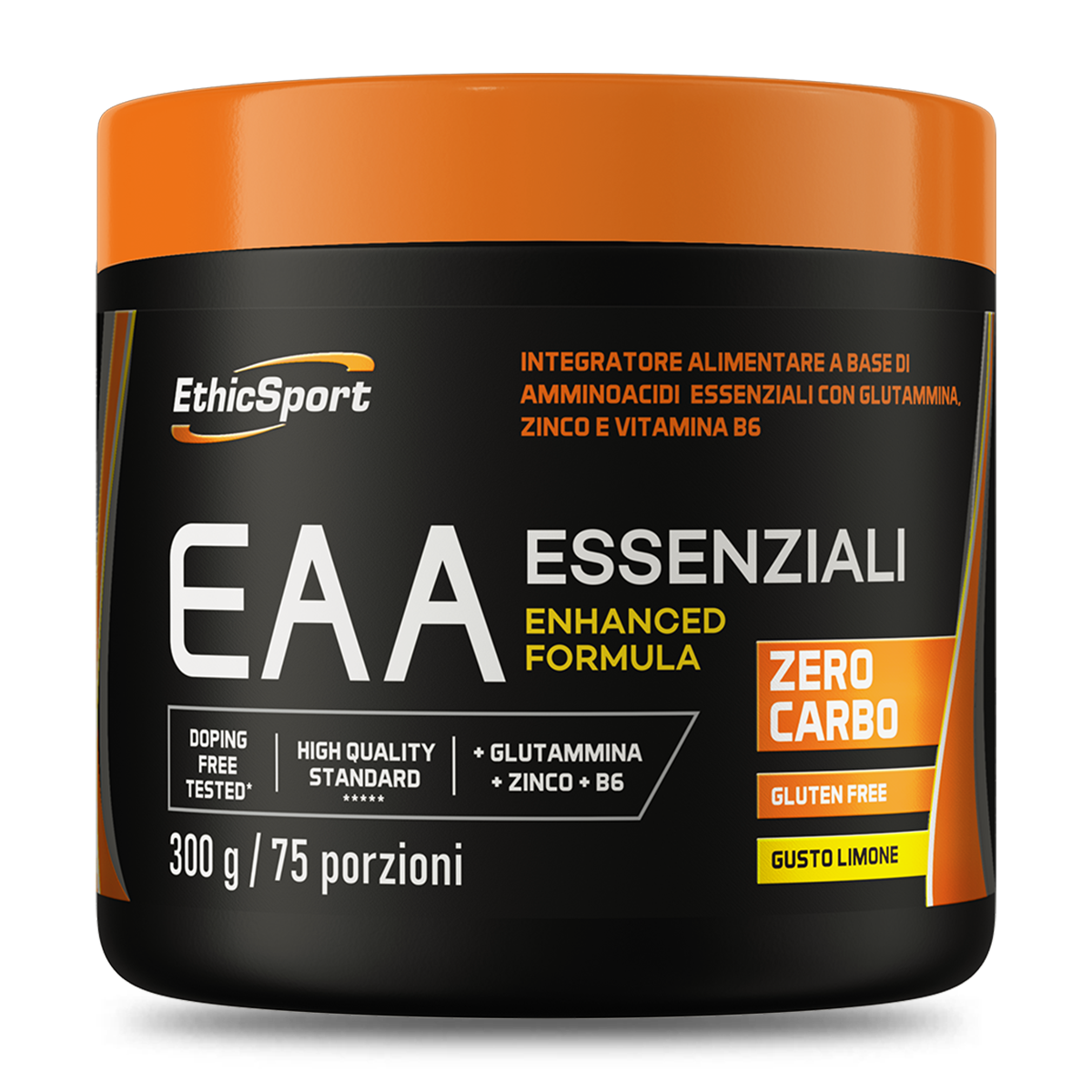 Ethic Sport Amino EAA 300 gramos sabor limón con los 9 aminoácidos esenciales