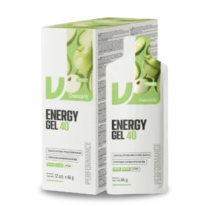 Gel energético OstroVit Energy Gel 40 manzana verde, unidad y display