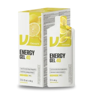 Gel energético OstroVit Energy Gel 40 limón, unidad y display