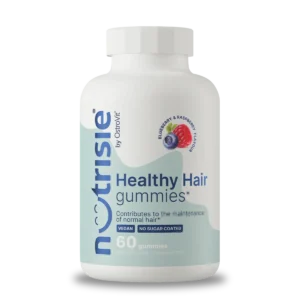 OstroVit Nutrisle Healthy Hair Gummies 60 gomitas veganas con biotina y zinc