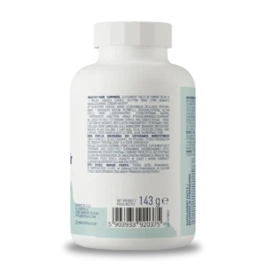 Ingredientes y modo de uso Healthy Hair Gummies OstroVit, 143 gramos netos