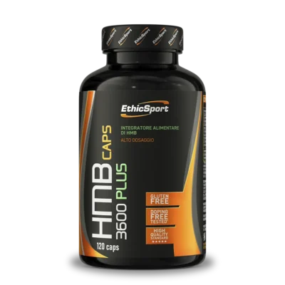 Ethic Sport Amino HMB 3600 Plus 120 cápsulas con 3.600 mg de HMB por porción