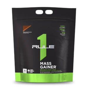 Rule 1 R1 Mass Gainer Chocolate Fudge 11,46 libras 16 porciones