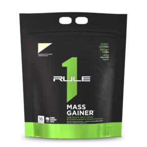 Rule 1 R1 Mass Gainer Cookies and Crème 11,29 libras 16 porciones