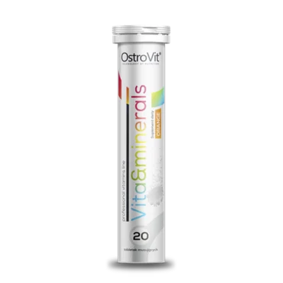 OstroVit Vita&minerals 20 tabletas efervescentes sabor naranja