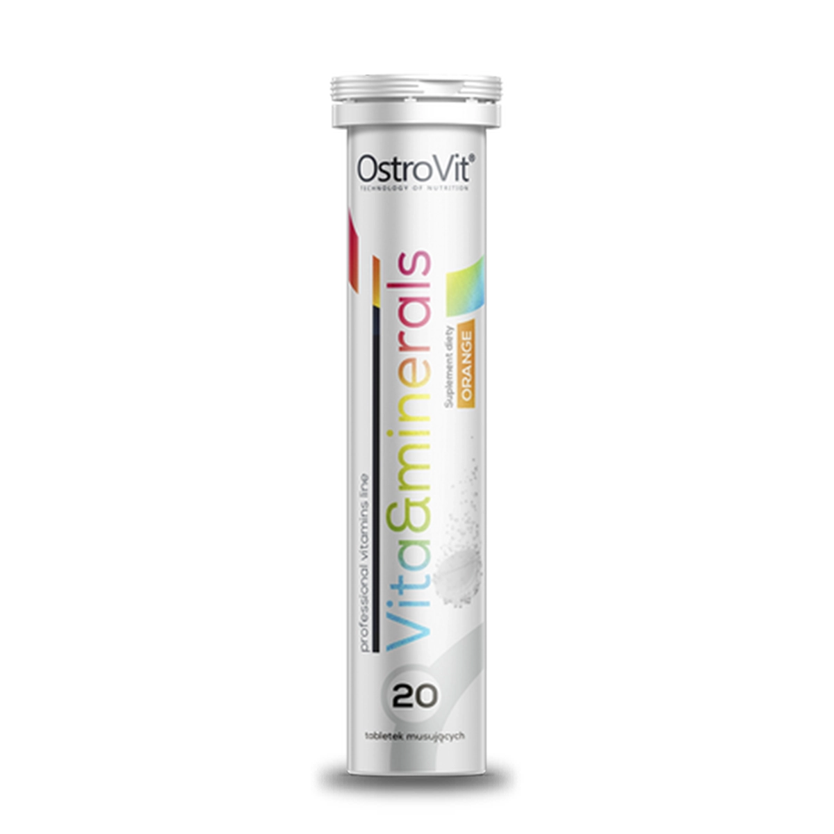 OstroVit Vita&minerals 20 tabletas efervescentes sabor naranja
